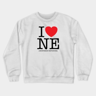 I Heart (Love) Northern Exposure Crewneck Sweatshirt